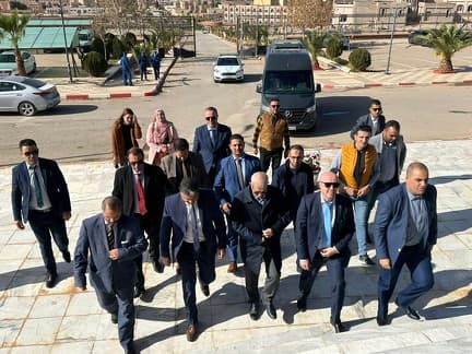اتفاقية تعاون بين جامعة سعيدة و مجلس التجديد الاقتصادي الجزائري