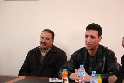 حفل تكريم الأستاذ لعباني عبد الرحمان بكلية علوم الطبيعة والحياة