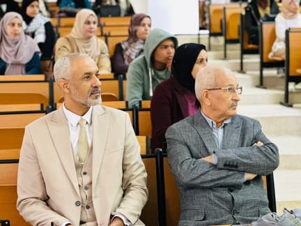 زيارة الباحثين : البروفيسور كريم جواني والبروفيسور بوزوينة الوافي