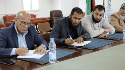 اتفاقية بين جامعة سعيدة ومديرية الصحة