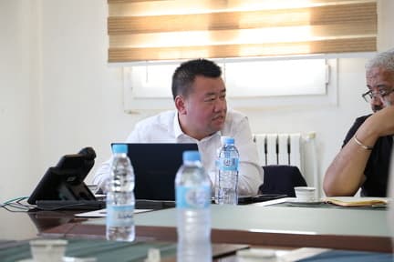 اجتماع بين جامعة سعيدة والشريك الاقتصادي هواوي الجزائر