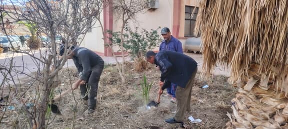 حملة التشجير على مستوى كلية التكنولوجيا